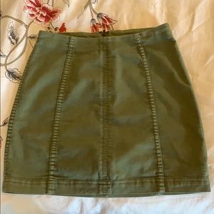 Free People Modern Femme Denim Mini